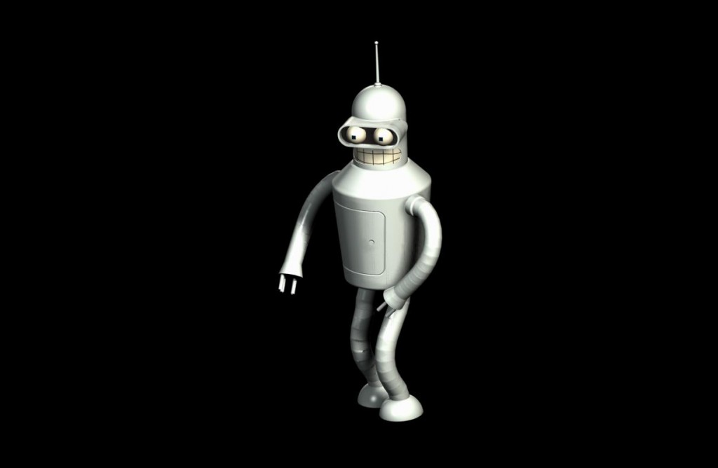 3D модель Bender Bending Rodríguez 3D