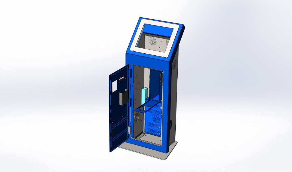 3D модель Терминал оплаты