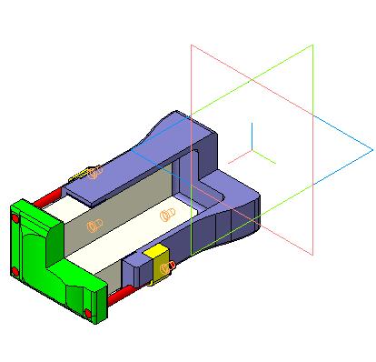 3D модель Эластомерный поглощаюший аппарат ЭПА 73ZW 3D v2