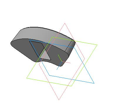 3D модель 3D-модель пресс формы отбойника скутера.