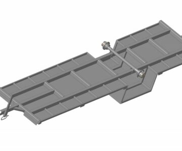 3D модель Тележка для сбора яблок