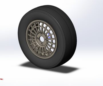 3D модель Автомобильный диск COMPOMOTIVE