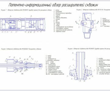 Чертеж Чертеж расширителей скважины