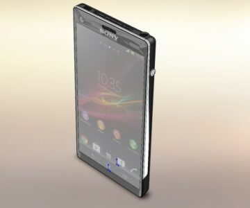 3D модель Xperia R (концепт) 3D модель.