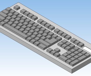 3D модель Клавиатура 3d модель