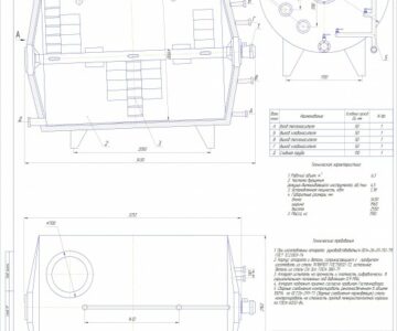 Чертеж Творогоизготовитель ТИ-6,3