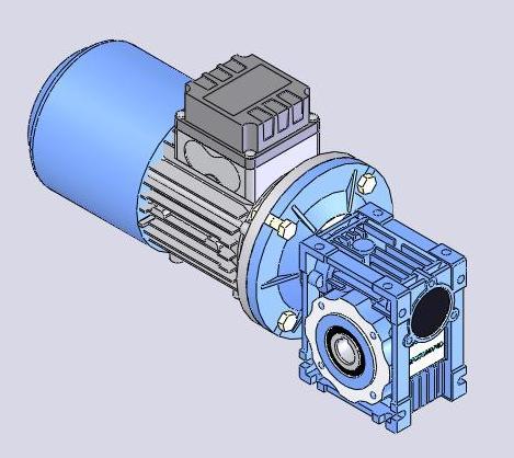 3D модель 3d модель MOTOVARIO NMRV 040