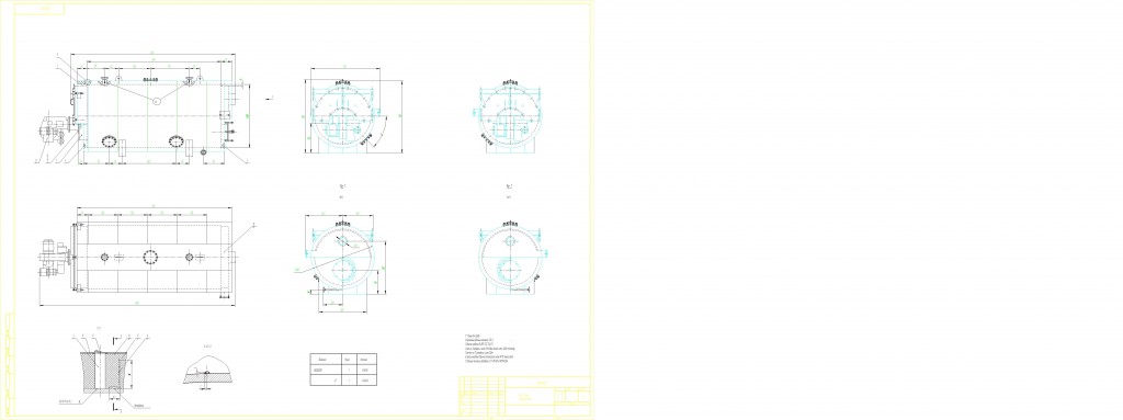 Чертеж Котел стальной водогрейный КСВ-8,0
