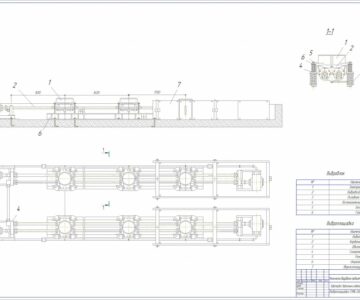 Чертеж Виброплощадка СМЖ-200А