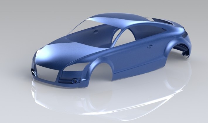 3D модель 3D модель Audi TT