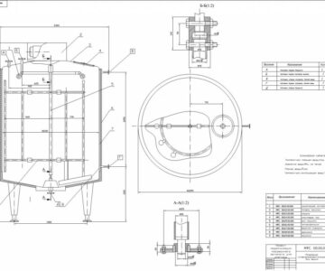 Чертеж Сливкосозреватель