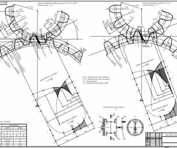 Чертеж Синтез зубчатого механизма