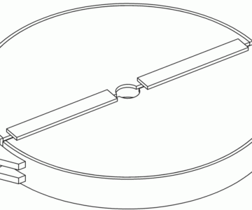 3D модель Раздвижной блокиратор вентилей затворных