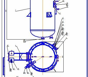 Чертеж Чертеж автоклава АВ-2