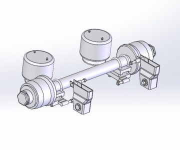 3D модель Пневмоподвеска Gigant 3D