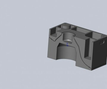 3D модель Пресс форма манжеты 3D