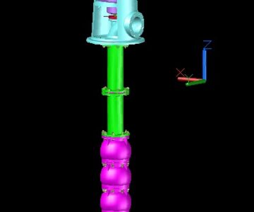 3D модель Насос 12НА-22х6 3D