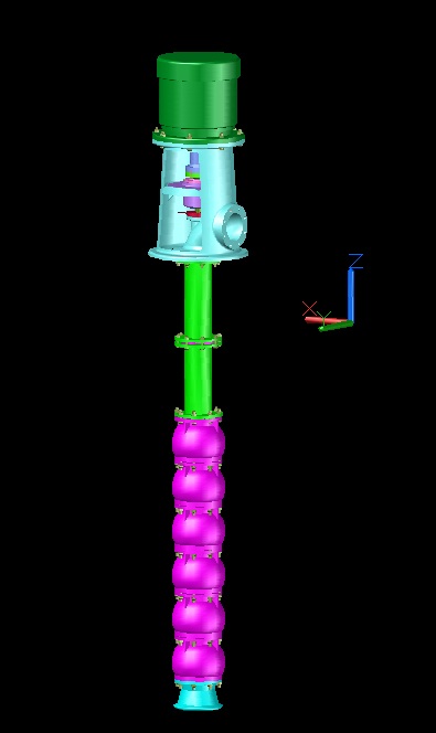 3D модель Насос 12НА-22х6 3D