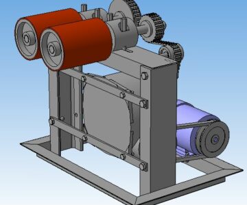 3D модель Стенд-обрушиватель семян 3D