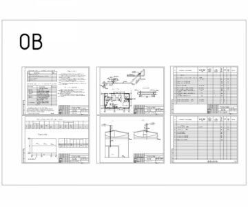 Чертеж Проект ОВ котельной