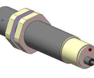 3D модель Индуктивный  датчик  ISB A42A-01G-5-L