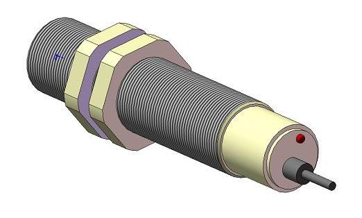 3D модель Индуктивный  датчик  ISB A42A-01G-5-L