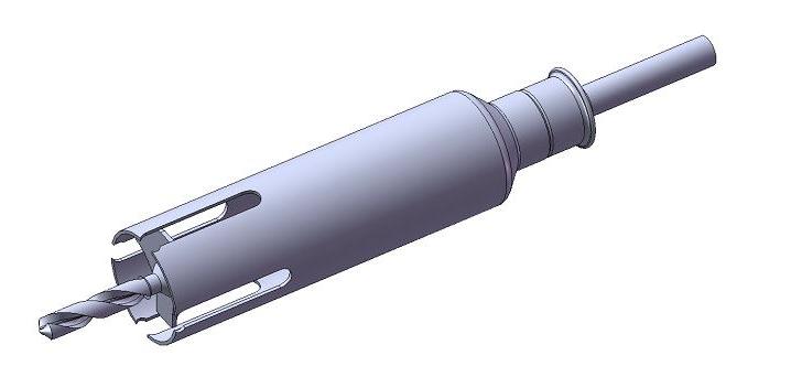 3D модель 3D Модель коронка PCWS-050C до 130мм