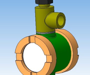 3D модель Маслоуказатель 3D