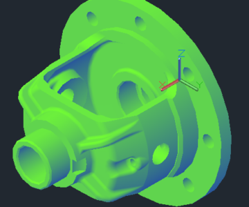 3D модель Корпус дифференциала 3D