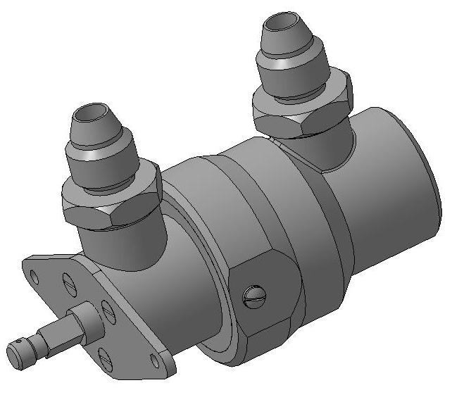 3D модель Пневмоаппарат золотниковый 3D Сборка