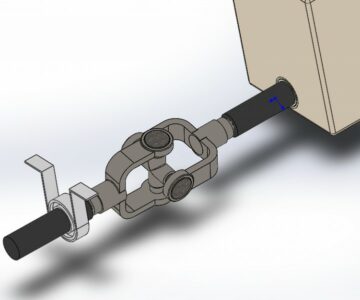 3D модель Карданный вал в Solid Works