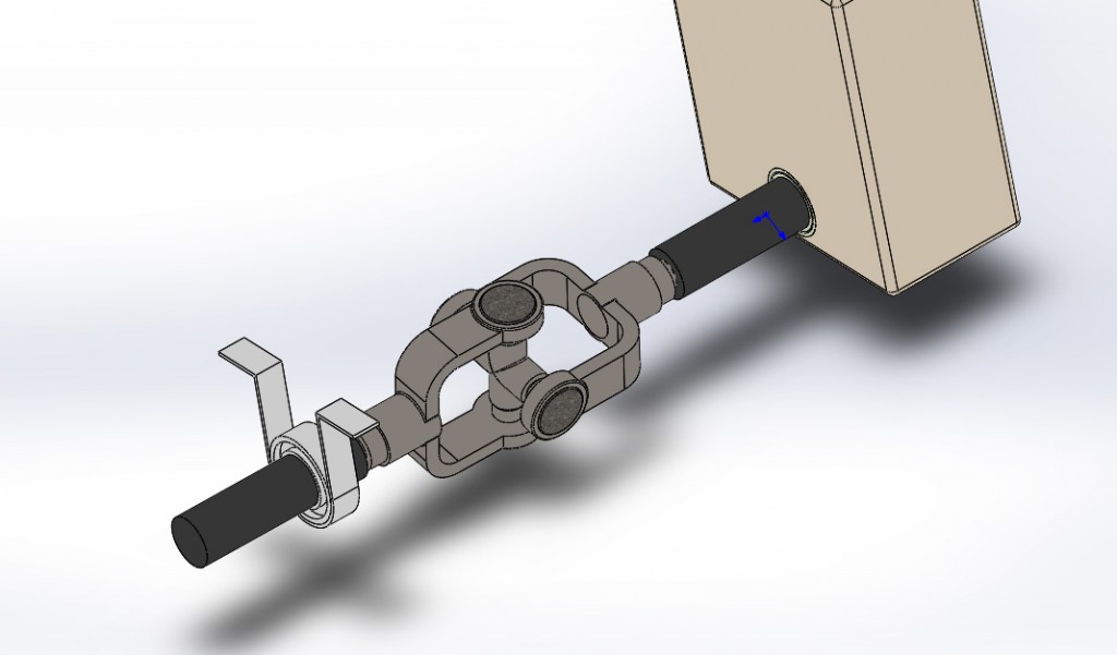 3D модель Карданный вал в Solid Works