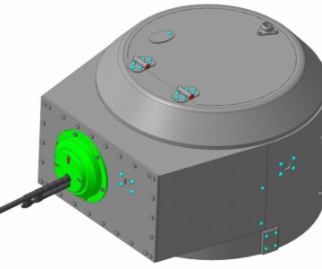 3D модель Башня плавающего танка Т-38 без интерьера