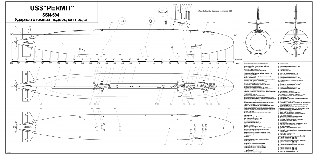 Чертежи подводных лодок (1/21) [Форумы aux-cond.ru]