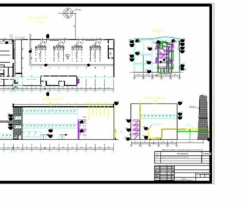 Чертеж Котельная. Архитектурные решения