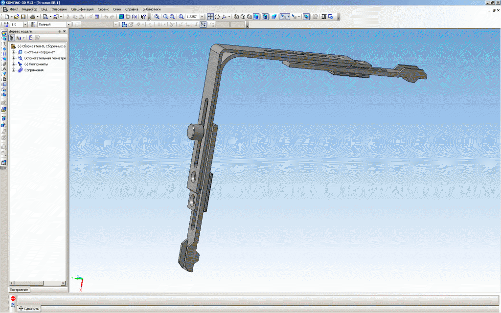 3D модель Угловая передача ER 1 C SL