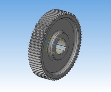 3D модель Колесо зубчатое ДМ2.30.15 (3D)