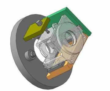 3D модель Механизированное установочно-зажимное приспособление обработки детали корпус