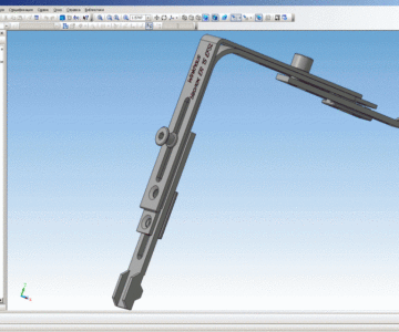 3D модель Угловая передача ER 15 WK C SL 3D элемент оконной фурнитуры