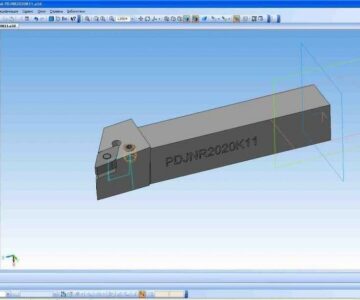 3D модель Резец проходной 3D