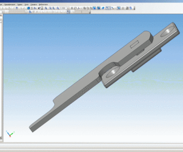 3D модель Механизм подъема створки ALS-FSS