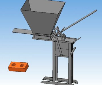 Самодельный станок для прессования кирпича