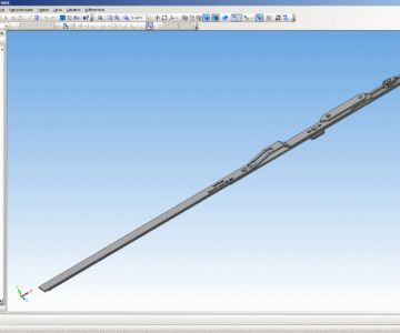 3D модель Верхняя шина OR 800/0 SL