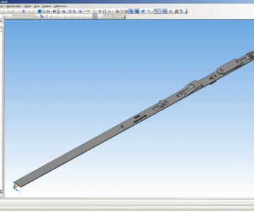 3D модель Верхняя шина OR 1025/1 SL