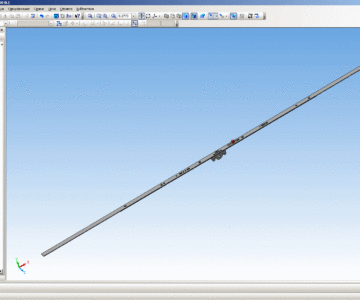 3D модель Засов GRM 1600/1 SL