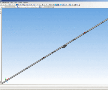 3D модель Засов GRM 1800/2 SL