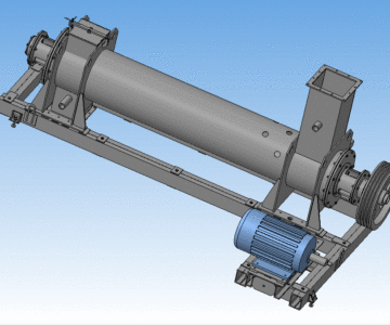 3D модель Смеситель-гранулятор СГГ-50