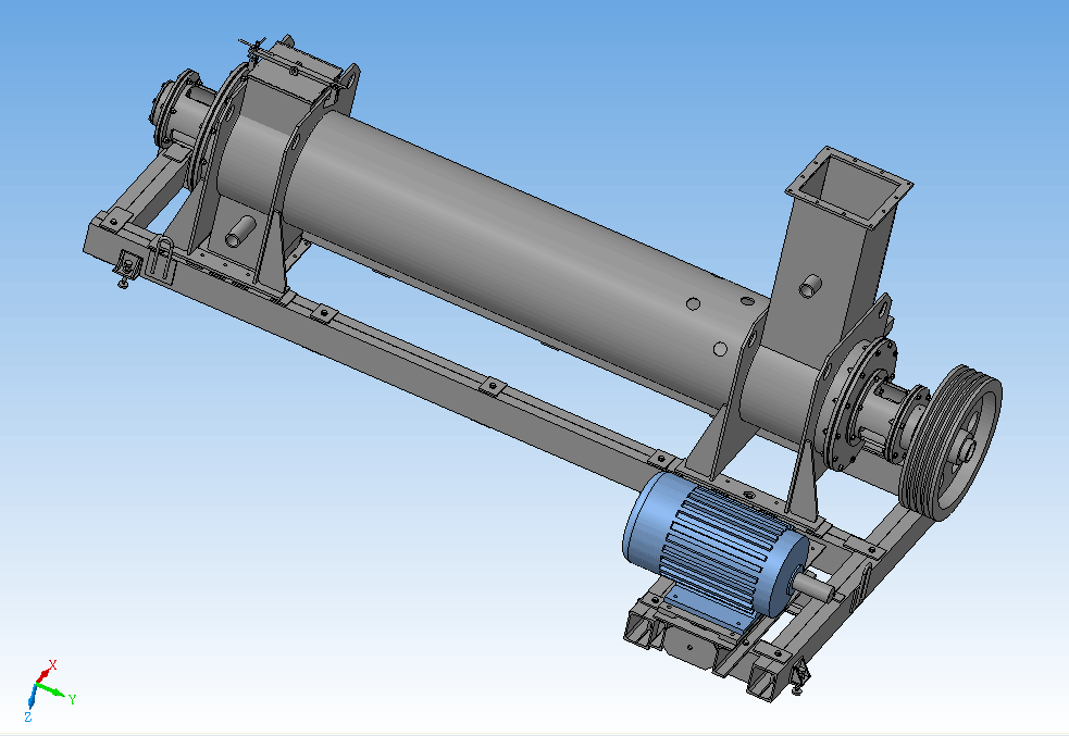 3D модель Смеситель-гранулятор СГГ-50