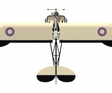 3D модель Ультралайт с двигателем Rotax-503