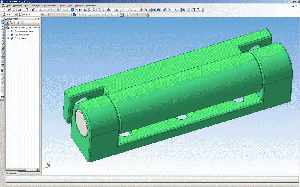 3D модель Петля поворотная SW-1/K